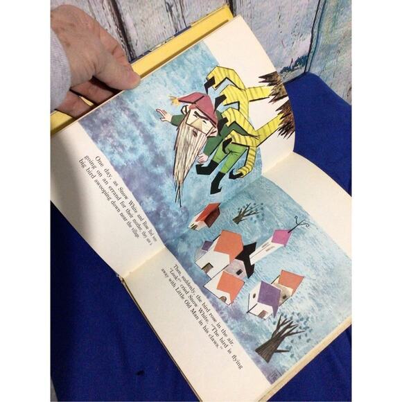 1966 Snow White and Rose Red Grimm Book First Printing By Maxine S. Morris - Picture 8 of 14